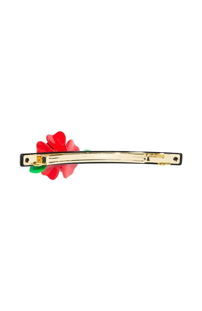 Rose Barrette