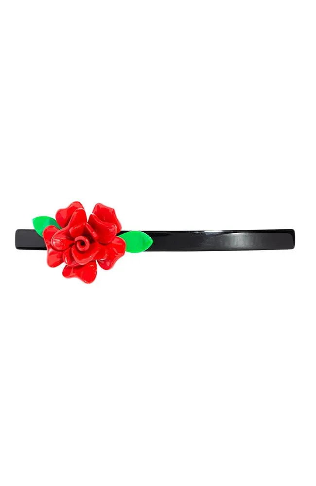 Rose Barrette