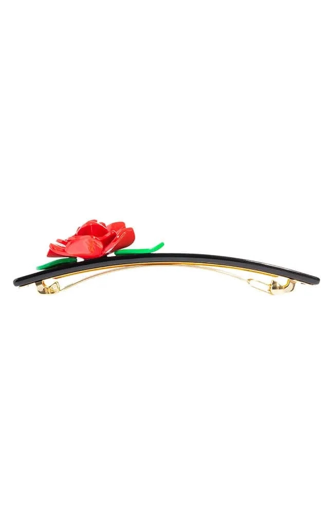 Rose Barrette