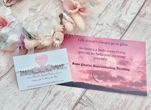 Rose Quartz Fertility Bracelet
