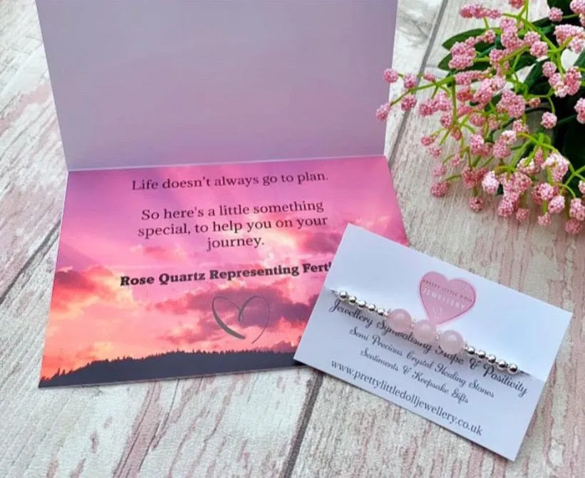 Rose Quartz Fertility Bracelet