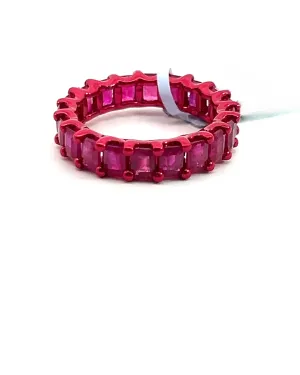 Ruby Red Eternity Ring