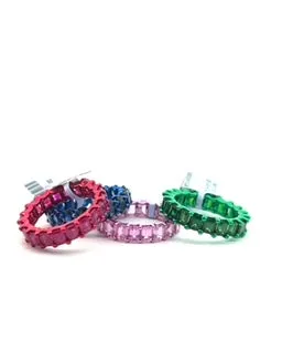 Ruby Red Eternity Ring