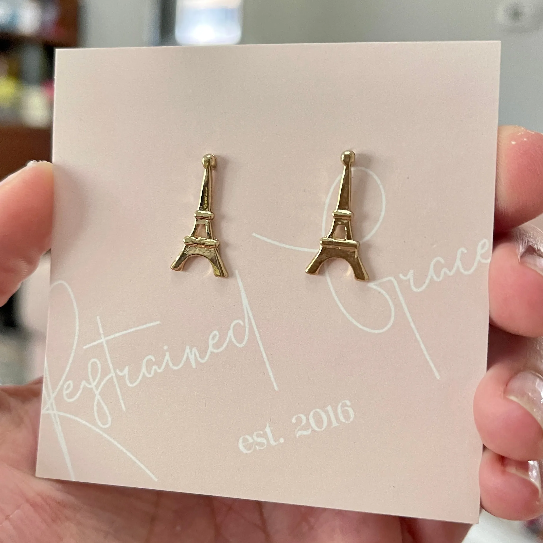 Sample Sale - Feeling French Stud Earrings
