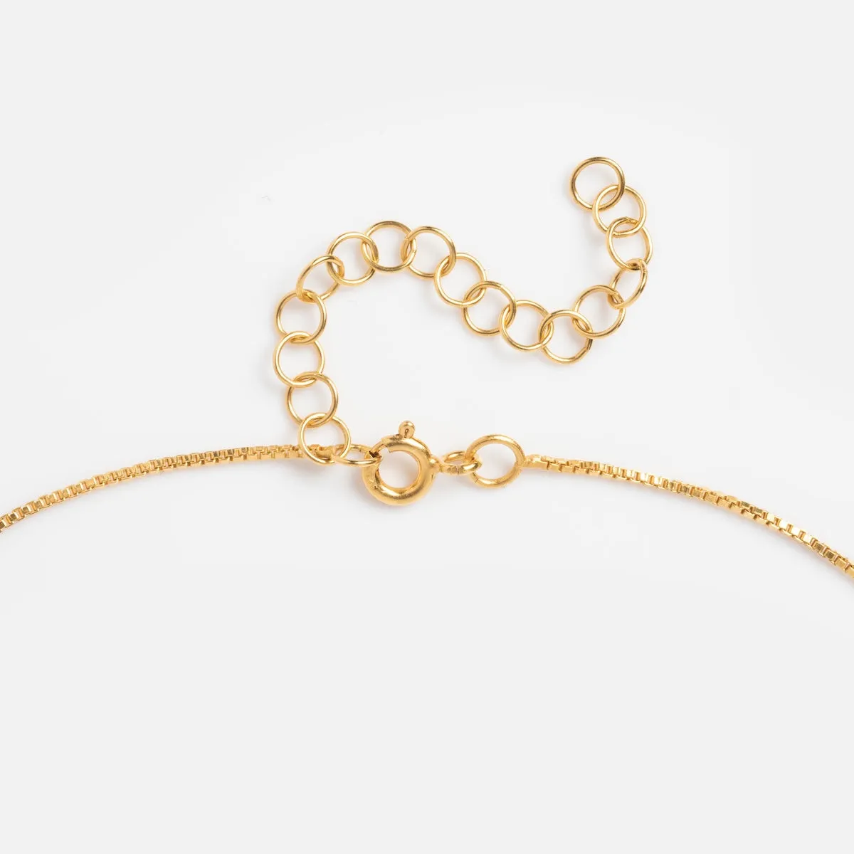 Sofia Slice Necklace with Moonstone