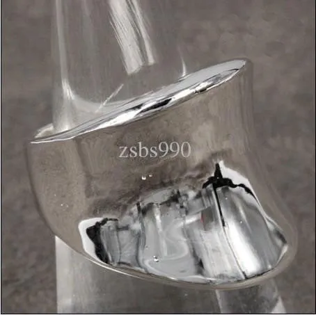 Sterling Silver Armor Cocktail Ring