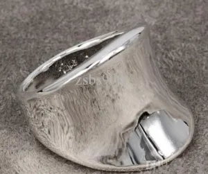 Sterling Silver Armor Cocktail Ring