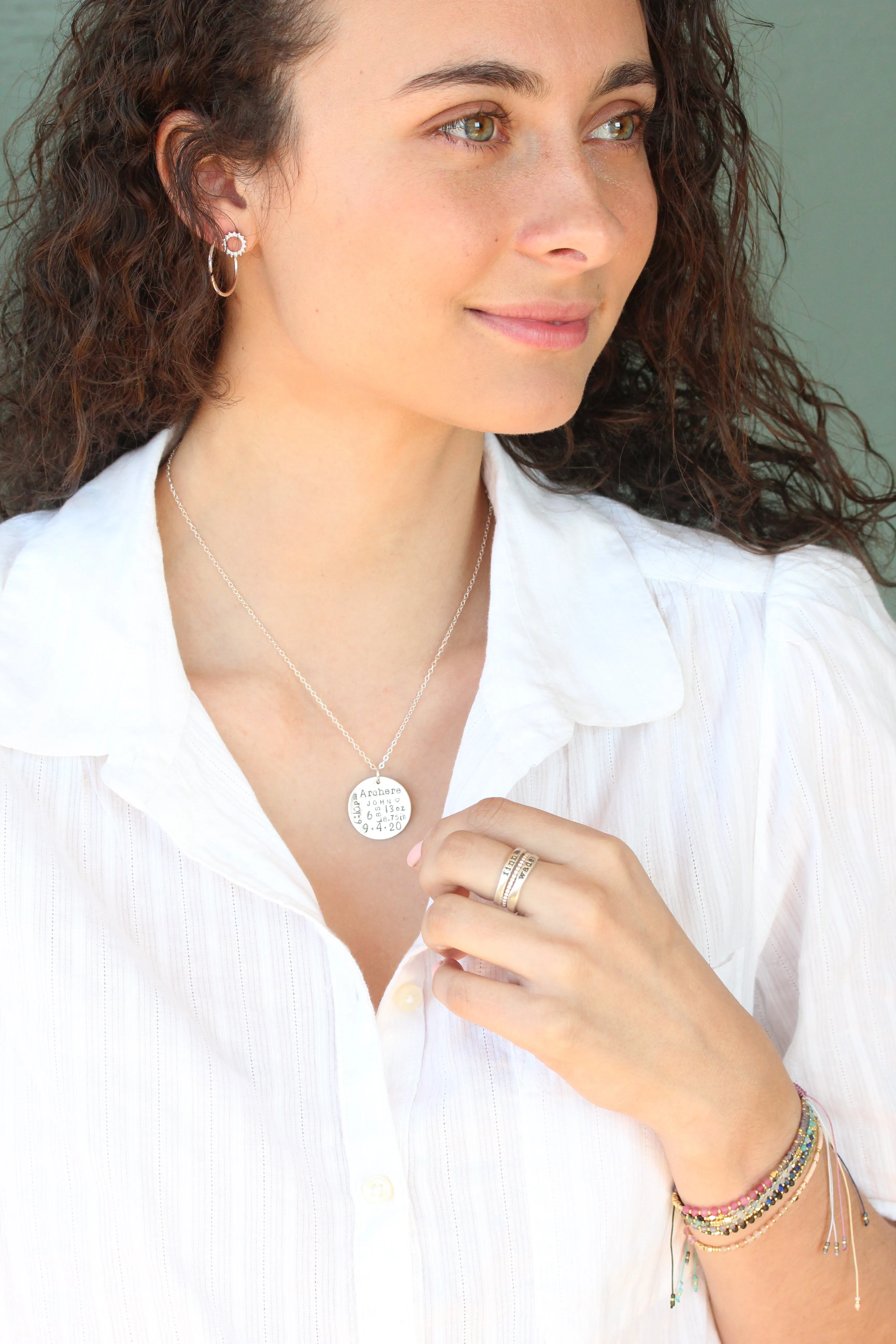 sunburst earrings { silver}