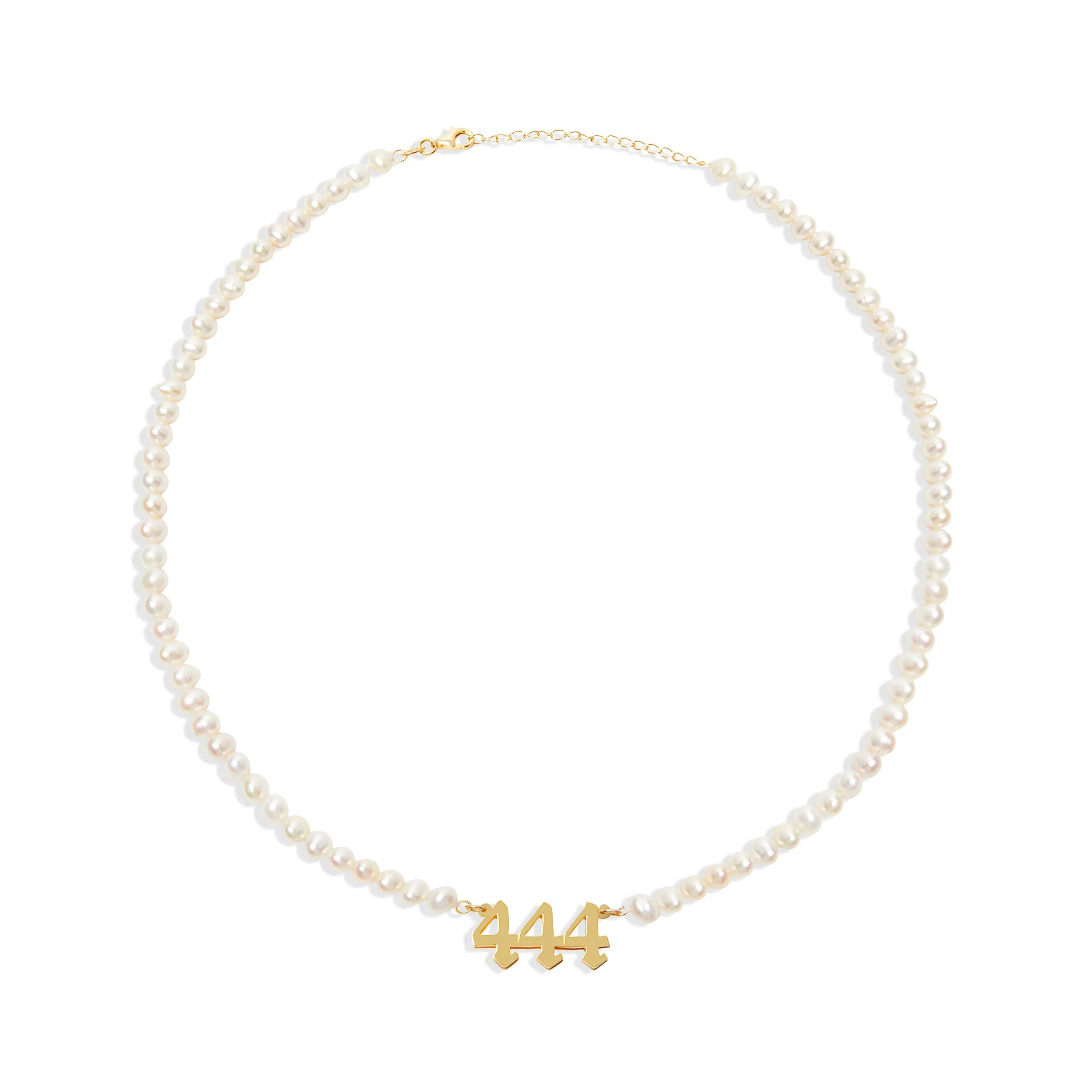 THE PEARL ANGEL NUMBER NECKLACE