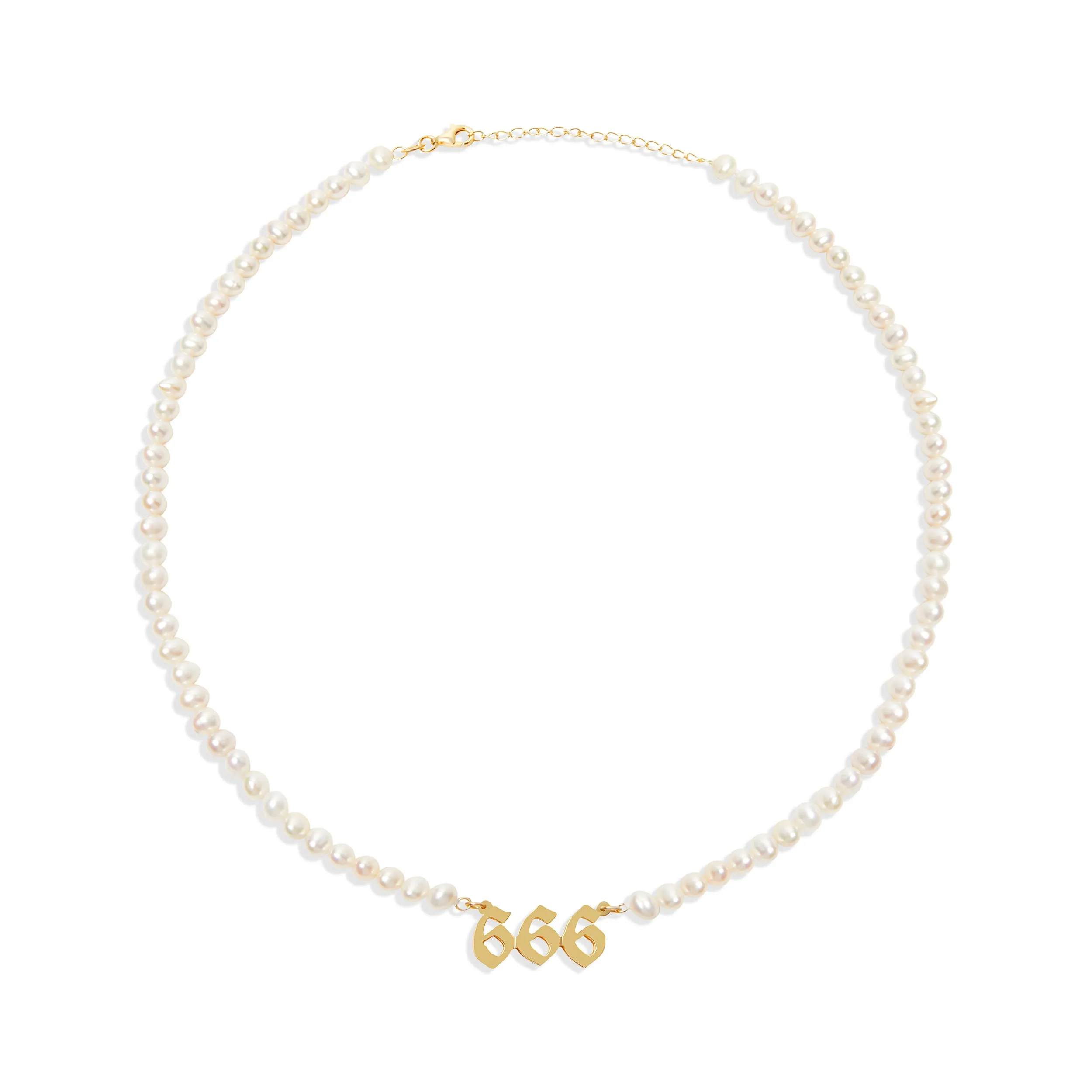 THE PEARL ANGEL NUMBER NECKLACE