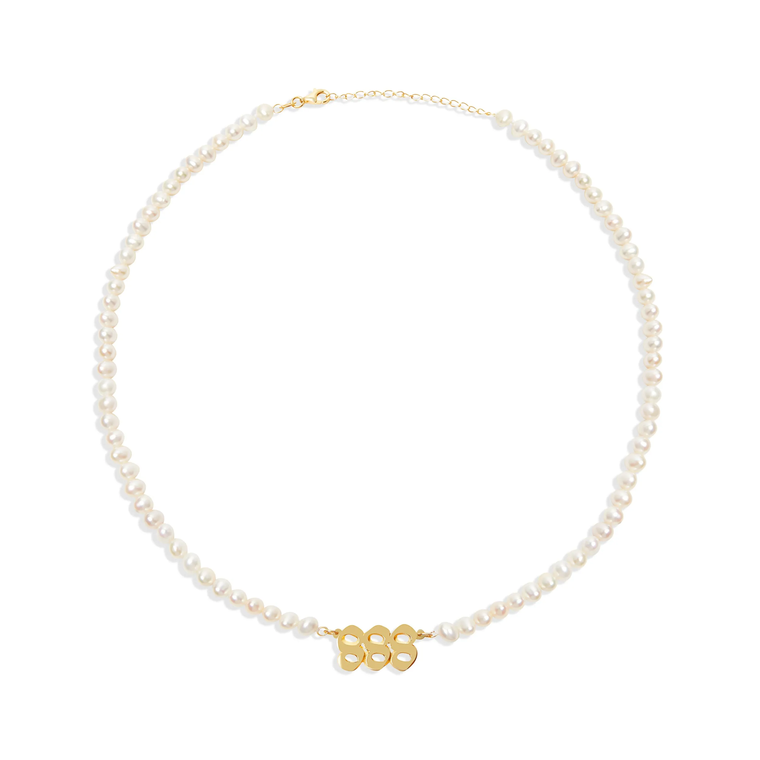 THE PEARL ANGEL NUMBER NECKLACE