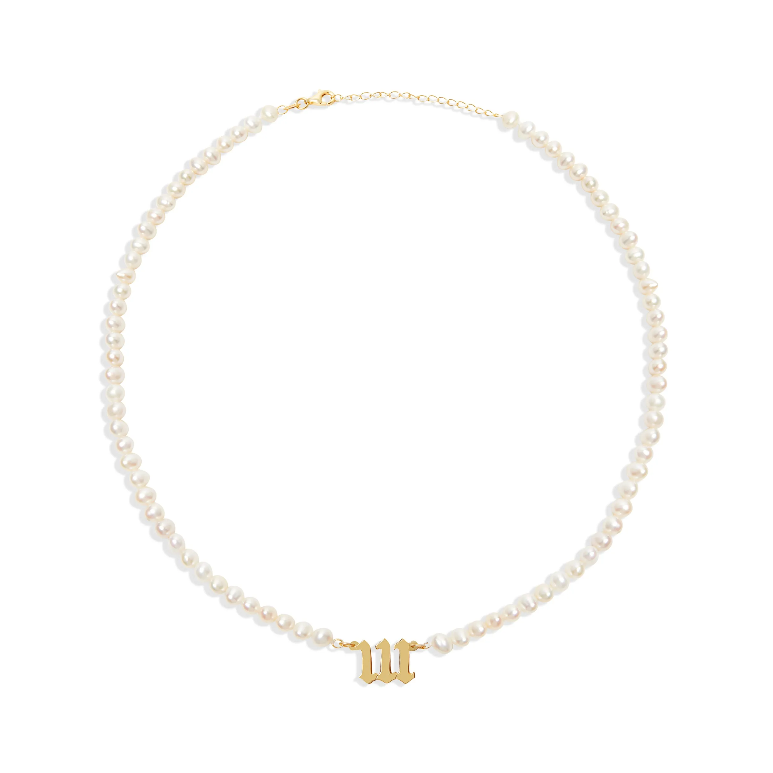 THE PEARL ANGEL NUMBER NECKLACE