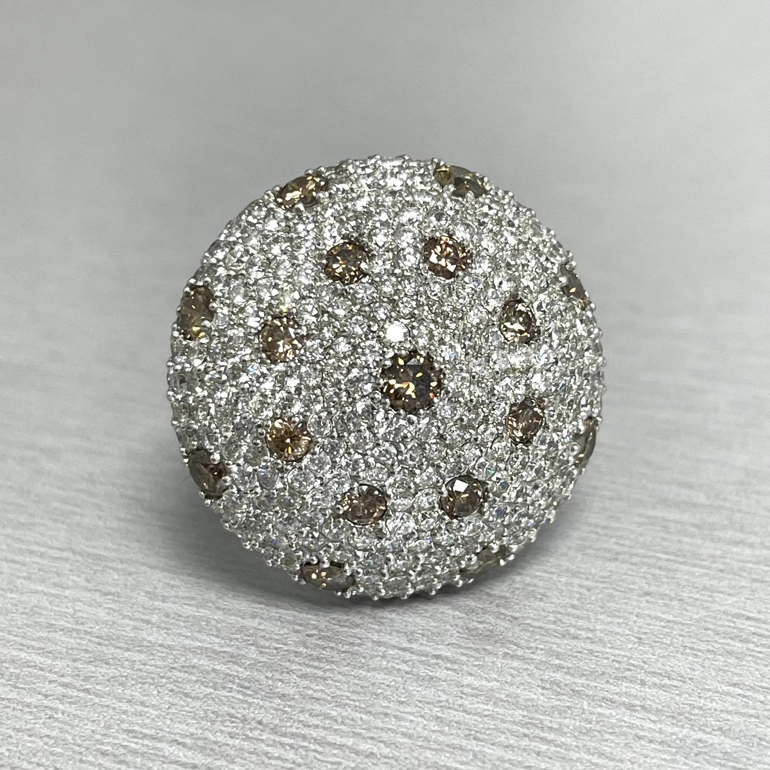 The Shrooms Diamond Ring (5.75 ct Diamonds) in White Gold