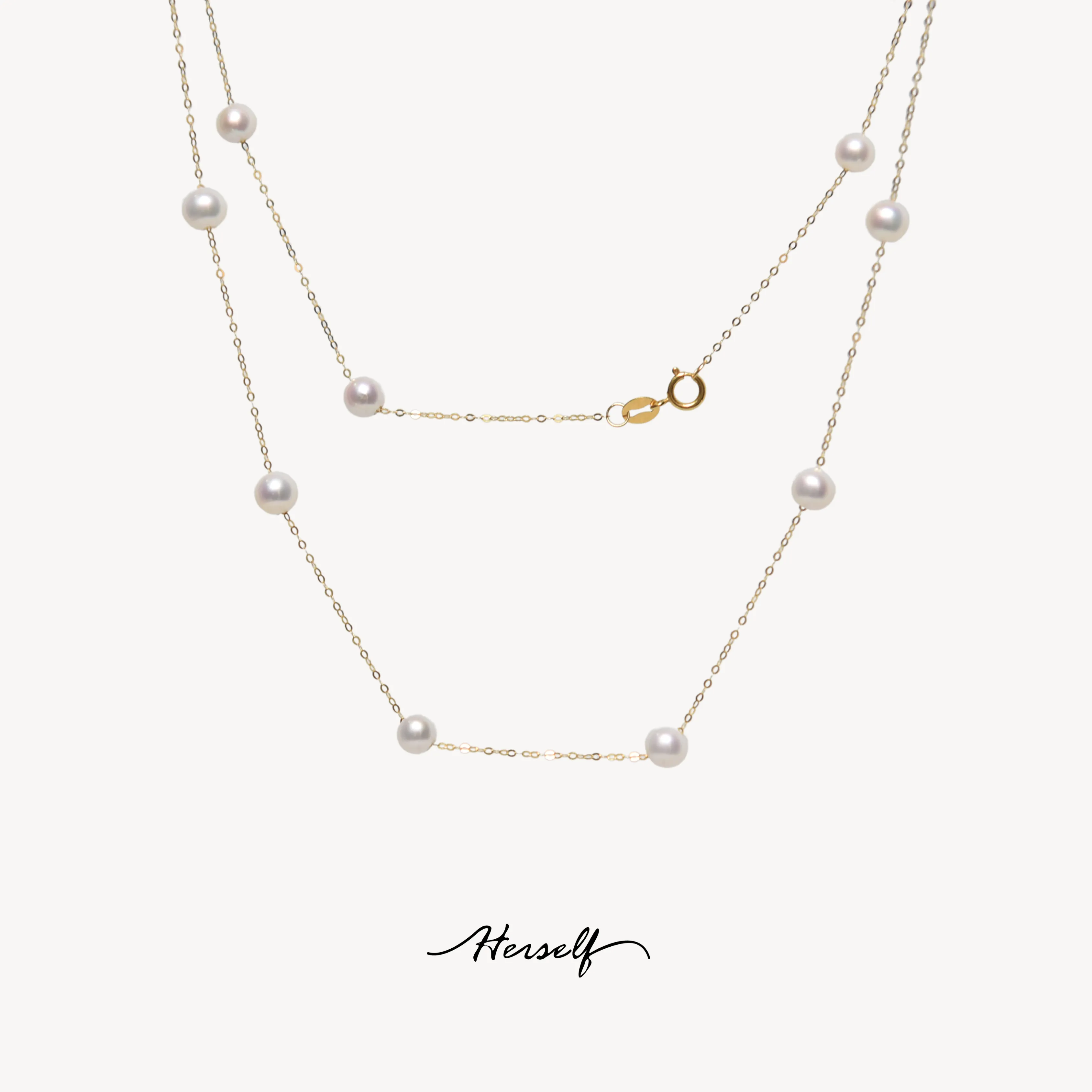 Tincup Necklace 18K Gold