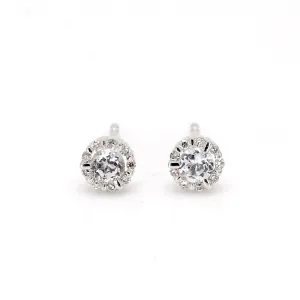Topaz Stud Earrings
