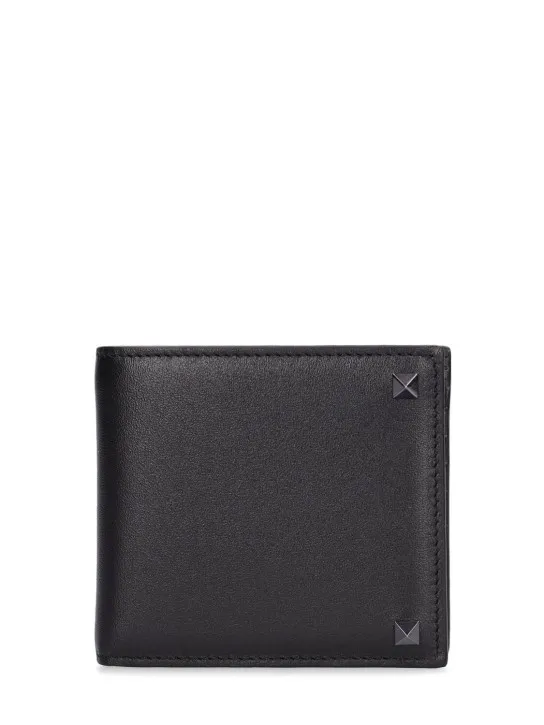 Valentino Garavani   Rockstud leather billfold wallet 