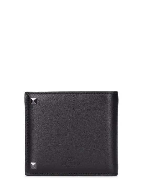 Valentino Garavani   Rockstud leather billfold wallet 
