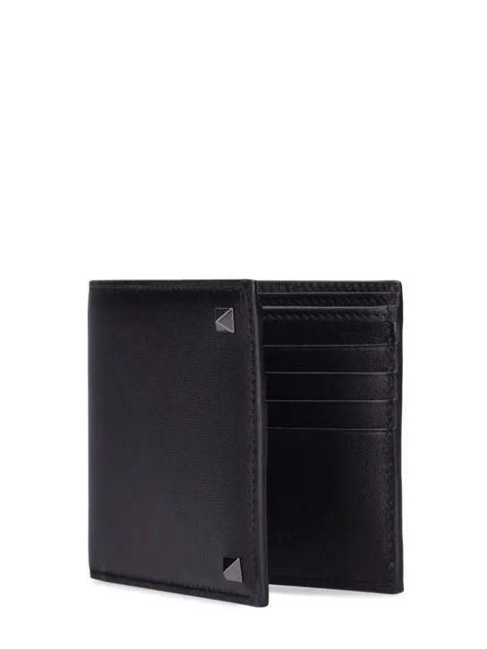 Valentino Garavani   Rockstud leather billfold wallet 