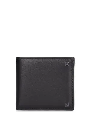 Valentino Garavani   Rockstud leather billfold wallet 