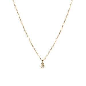 White Sapphire Necklace