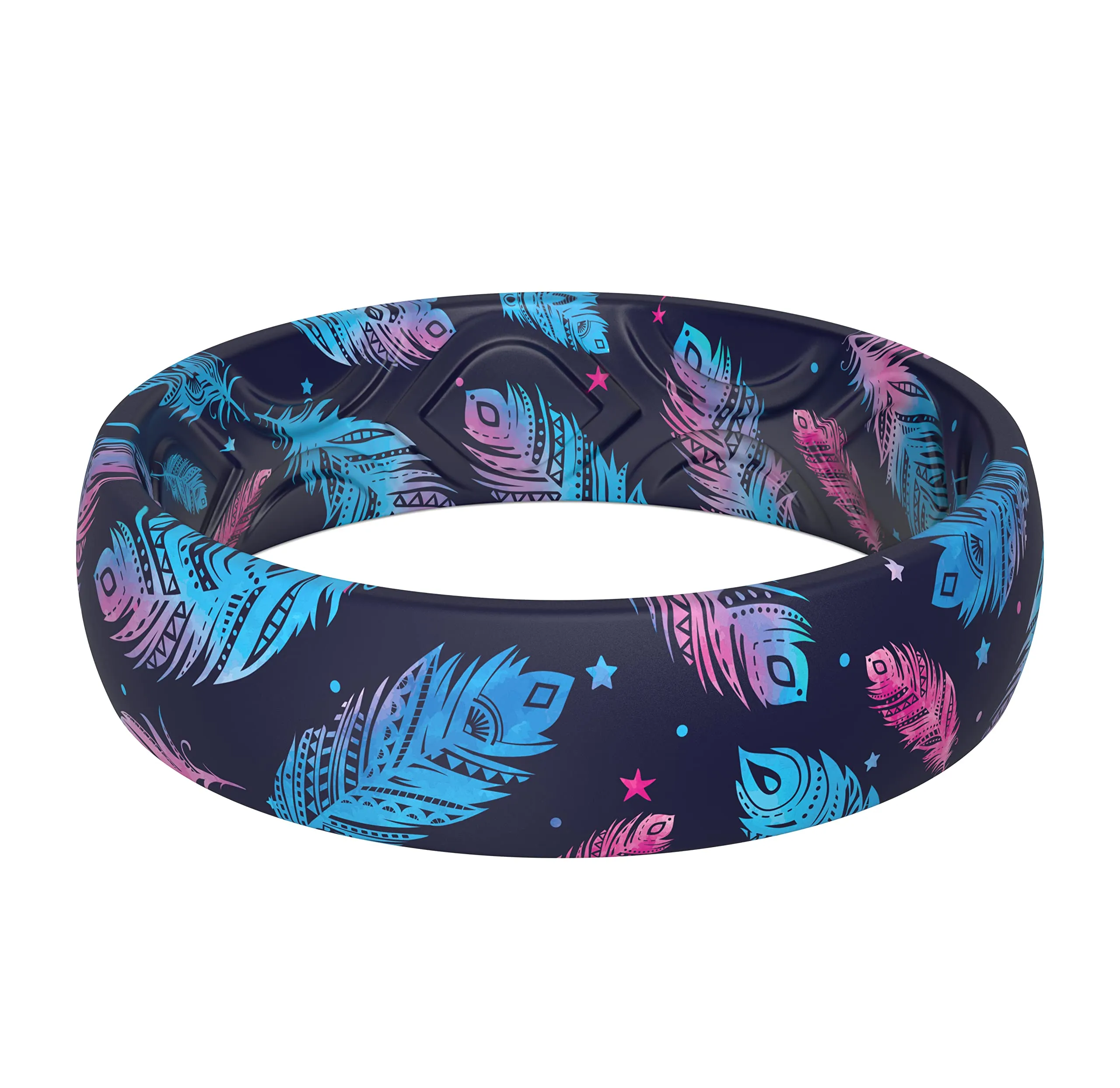 Women's Printed Harmony 4 - Silicone Ring